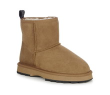 EMU Australia Winterstiefel Sharky Mini (Schafsfell, gezähnte Gummiaußensohle) braun Damen
